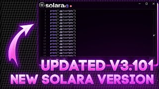 [KEYLESS] BEST ROBLOX PC EXECUTOR | SOLARA NEW VERSION V3.101 | UNC 90% | 2024 UPDATED