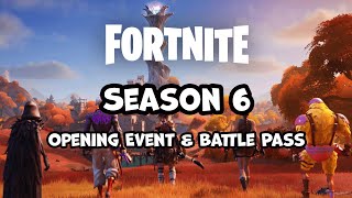 Fortnite Season 6 event and Battle Pass trailer