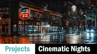 Cinematic Night Photography: The Rainy Windshield Project