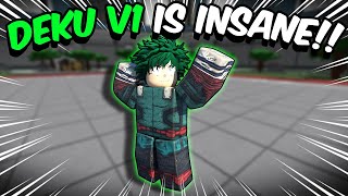 DEKU V1 IS INSANE!! #heroesbattlegrounds