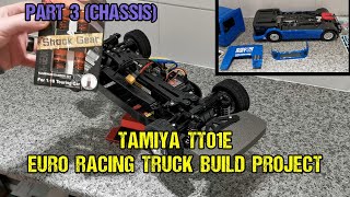 Tamiya TT01 Type E Euro Racing Truck Build Chassis Finished Part 3