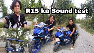 R15 ka sound test dost ke sath