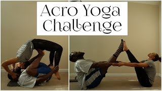 Acro Yoga Challenge w Mr GatHouse | Couple's Yoga Challenge | GatHouse Fitness [85]