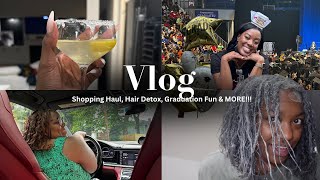 My Week Cont'd | Try on Haul, Hair Detox, Graduation Fun & More!