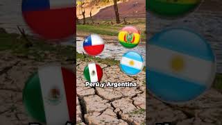 Países en América enfrentan crisis hídrica