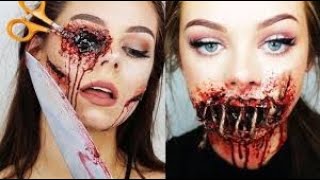 Top 10 Easy and Scary Halloween Makeup Tutorials