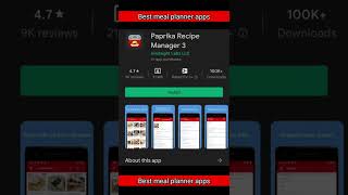 best meal planner apps