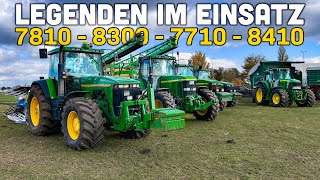 Nur Legenden😱 | 7810 + 8300 + 8410 + 7710 + MB-Trac 1500 | Rüben roden in UHD