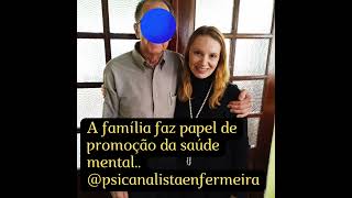 FAMÍLIA E SAÚDE MENTAL, VÍNCULOS, eu 44 anos e meu avô 88anos