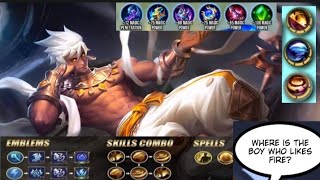 MLBB VALE EMBLEM SKILLS COMBO BEST MAGE HERO