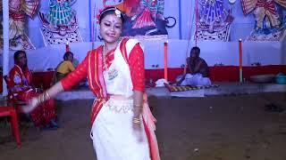 ঢাকে কাঠি বিসর্জনের বিজয়ারী সুর । Dhake Kathi Bisorjoner Bijoyer Sur । Durga Puja Bengali Dance