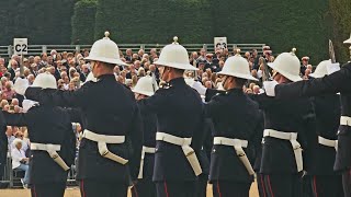 H.M. Royal Marines Massed Bands Beating Retreat 2024: Epic Musical Spectacle!