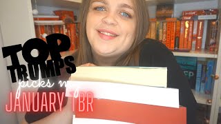 TOP TRUMPS PICKS MY TBR || January 2021 TBR!