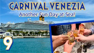 Carnival Venezia: Another amazing day at sea! | PART 9, January 2024