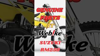 SUZUKI RM250 Genuine Parts #ytshorts #webikephilippines #genuineparts #motorcycle #rm250