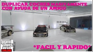 *TRUCO PARA DUPLICAR COCHES MASIVAMENTE* - DINERO INFINITO FACIL Y RAPIDO - GTA 5 ONLINE