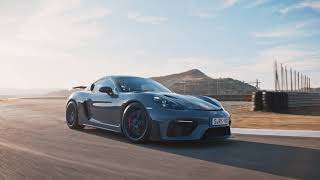 The new Porsche 718 Cayman GT4 RS 2022 on the Race Track + SOUND