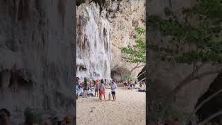 ROCK CLIMBING THAILAND 🇹🇭  #rockclimbing #youtubeshorts #thailand  #krabi #fyp #viral #travel