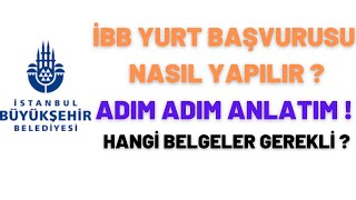 İBB YURT BAŞVURUSU NASIL YAPILIR ?ADIM ADIM ANLATIM ! #kyk #yurtbaşvurusu #üniversite