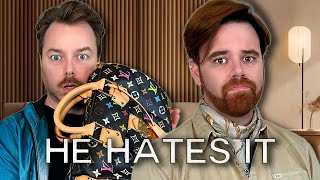 Husband Rates My Bags😱 | Designer Bag Collection | Hermes Birkin and Kelly | LV Multicolor