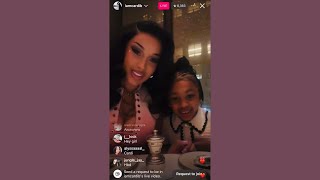 Cardi B & Kulture Instagram Live | October 11, 2024