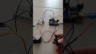 Робота з аналоговим джойстиком | Частина 2 Керування серводвигуном #shorts #arduino #servo