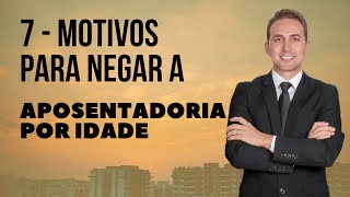 Aposentadoria por idade indeferida por falta de período de carência ou tempo, o que fazer