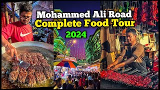 Mohammed Ali Road's Complete Food Tour 2024 | Paradise of Mughlai,Tandoori food #rizwanali #4k