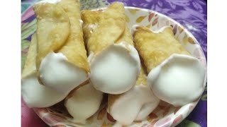 famous Italian cannoli||food around the world (3)#shorts