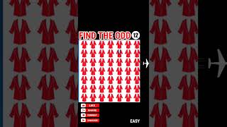 find the odd one   // level easy// #youtube #ytshorts #puzzlegame #emojichallenge#observationgame