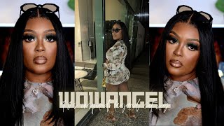 90s INSPIRED LAYERED CUT ON A 13X4 HD WIG FT WOWANGEL | ALIEXPRESS WOWANGEL HAIR