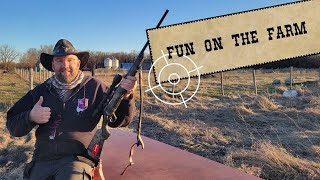 Building a Target Shooting Range on the Farm | Farm Life