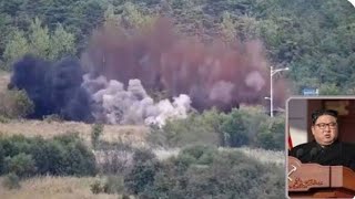 Coreia do norte explode estradas que ligava o país a Coreia do Sul