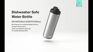 New Arrival Dishwasher safe water bottle