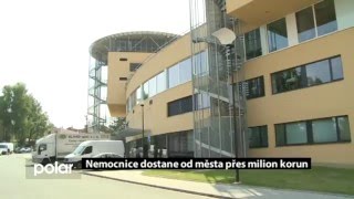 Nemocnice dostane od města přes milion korun