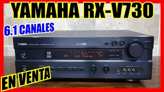 Amplificador receiver YAMAHA RX-V730 (video de funcionamiento para su venta) #vendido