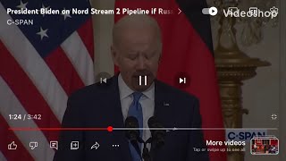 Biden on Destroying Nord Stream 2