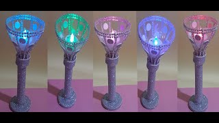 Home decorations ideas with plastic bottles/DIY room decor/عمل ديكور للمنزل من الزجاجات البلاستيكية