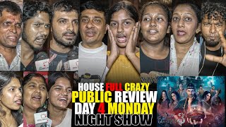 Bhool Bhulaiyaa 3 | Crazy Public Review | Day 4 | Monday Night House Full Show