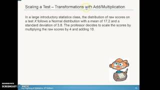 5.2 Transforming and Combining Random Variables Part 2