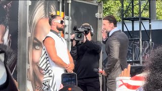 CM Punk and Seth Rollins troll each other - WWE Summerslam Press Conference 8/2/2024