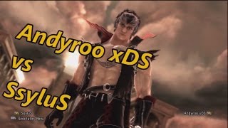 Soul Calibur V - Hype Matches with Hype Commentary (Andyroo xDS vs SsyluS)