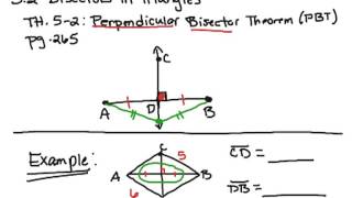 How to Math: 5.2 Bisectors in Triangles