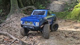 Testing two different types of tires on a redcat Ridgerunner #redcat#trending #crawler