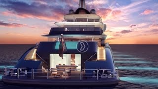 Design Mega Iates, (Oceanco Superyacht E motion) Sonho ao Por do Sol