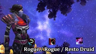 Rogue/Rogue/Resto Druid - 3v3s w/ Nessper & PinkrangerZ