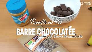 💚 Recette n°46 : Barre chocolatée banane et beurre de cacahuète