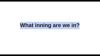 78: Judging whether you're "early" or "late" to an investment