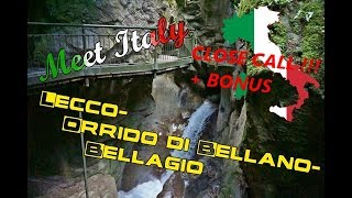 #Meet Italy - Lecco- Orrido di Bellano- Bellagio- XJR1300 ♫♫ 🎧