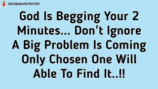 🛑BIG Alert!! ONLY THE CHOSEN OF GOD WILL... ✝️ God Miracles For You 1111 | God Message Today 1111